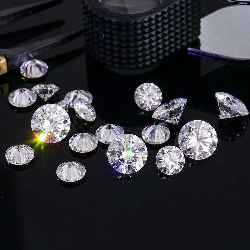 Losse Moissanite Vvs Def Topkwaliteit 1ct Tot 10ct Aangepaste Vorm In Groothandelsprijs Moissanite Diamant