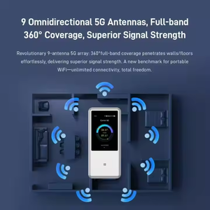 Mới Nhất U60 Pro Mu5250 5G Xách Tay <span class=keywords><strong>Wifi</strong></span> X75 Chipset Wifi7 Di Động Router Cho Zte U60 Pro Mu5250 - Product Image 6