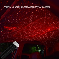 Projecteur de ciel étoilé pour voiture, lampe de projection de ciel étoilé USB, lumière d'ambiance réglable pour l'intérieur de la voiture et la maison