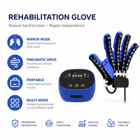 Gant de rééducation robotique intelligent avec 4 modes et 8 niveaux, dispositif d'entraînement des doigts électrique rechargeable pour AVC, hémiplégie, usage domestique
