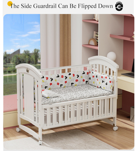 Cuna Convertible 3 en 1 CLAF <span class=keywords><strong>BEBE</strong></span>, Nueva Tendencia, Estándares de Seguridad, Muebles para Guardería, Cunas para Bebés en Línea, con Descuento - Product Image 3