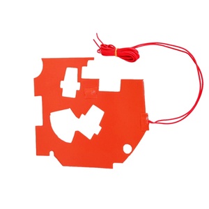 Calentador de goma de silicona para bolsas de entrega Elemento calefactor de placa de aluminio - Product Image 4