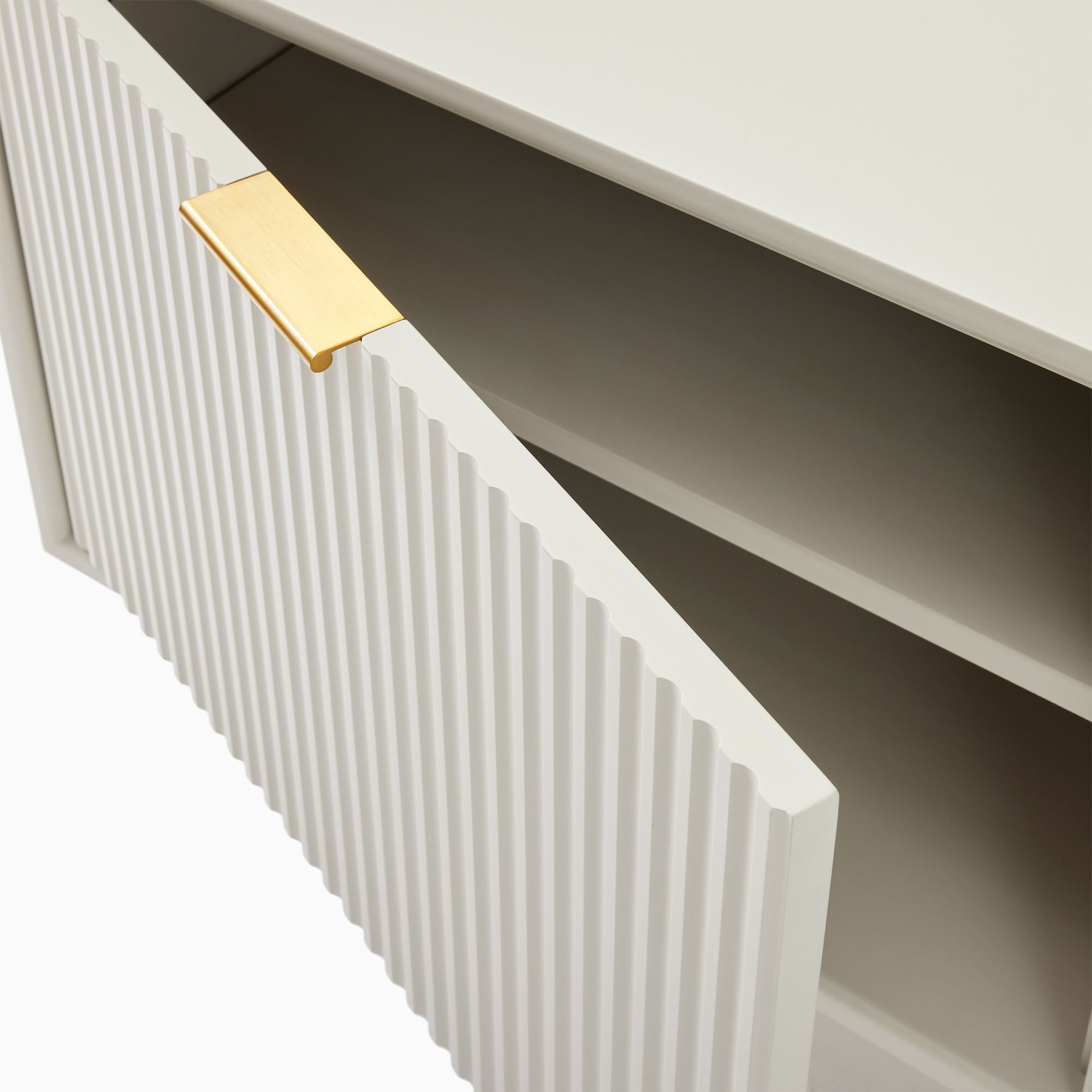 2023 Luxury TV Unit Cabinets Modern Stand And Coffee Table With Doors Brass Grasp Handle For Living Room Furniture