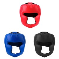 Casque de protection pour la tête et le visage Sanda Boxing Monkey Face, pour adultes et enfants, entraînement de kickboxing, taekwondo, en polyuréthane.