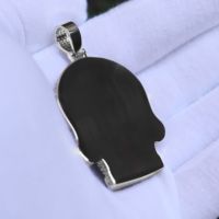 925 argent personnaliser pendentif glacé Hip Hop bijoux fins VVSD Moissanite Pass diamant testeur nom LOGO lettre pendentifs pour lui