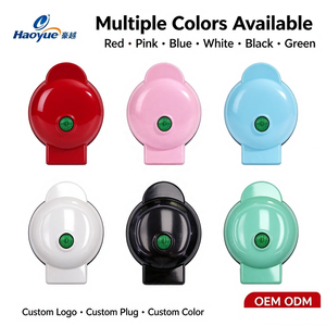 Mini <span class=keywords><strong>gaufrier</strong></span> en forme de cœur 4 pouces, machine électrique <span class=keywords><strong>multi</strong></span>-<span class=keywords><strong>plaques</strong></span> pour petit-déjeuner, appareil antiadhésif pour sandwichs et donuts pour la cuisine domestique OEM ODM - Product Image 4