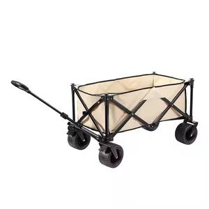 Chariot Portable chariot pliant poignée réglable plate-forme décrochage pratique pour outils OEM camping en plein air véhicule pique-nique - Product Image 5