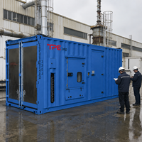 Générateur diesel silencieux à refroidissement par eau 1000kva-2500kva avec panneau d'affichage numérique et contrôleur Deepsea