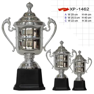 Yiwu Collection Professional Wholesale Silver Golden Trophy Factory Reward Award Metal Trophy Cup Reward Metal Trophy Cup