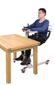 Patient Transport Handicapé Mobile Toilette Commode Chaise Commode Chaise De Bain Pour Personnes Âgées - Product Image 5