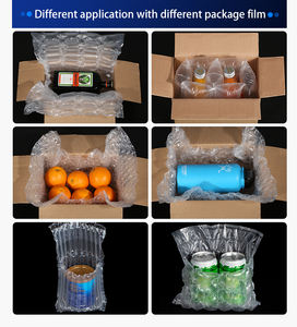 Película Protectora Reciclable de Primera Calidad, Ecológica, Relleno de Vacío, Resistente a Impactos, Rollo de Plástico de Burbujas Inflable - Product Image 5