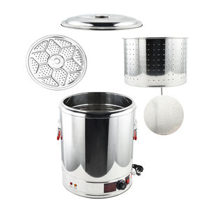 Caldera de agua superventas fabricada en China con pared triple de acero inoxidable con filtro para vapor de maíz, patatas - Product Image 4