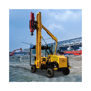 2024 Trung Quốc giá rẻ giá đường cao tốc hộ Lan Tôn sóng chất lượng cao thủy lực lỗ khoan quang điện năng lượng mặt trời cọc - Product Image 6