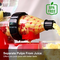 GDL Groothandelsprijs Draagbare Handmatige PP Plastic Fruitpers met Persers & Spreiders voor Persoonlijk Gebruik