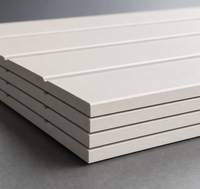 Fournisseur en gros de revêtements muraux en MDF KASARO, panneaux peints par pulvérisation sans formaldéhyde pour la décoration murale d'accentuation de villa