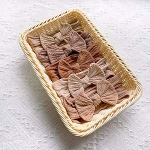 5 Parça Çevre Dostu Naylon Yenidoğan Bebek Kız Saç Aksesuarları Sevimli Düğüm Kelebek Tasarımlı Bandana Seti 13-24 Ay - Product Image 6