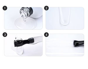 Nouveau vernis gel UV 15 ml non toxique sans HEMA, logo personnalisé et marque privée, gel de finition pour salons de manucure - Product Image 5