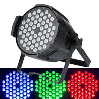 RVB 3in1 couleur 54*3w Led Par vente chaude fête maison en direct Ktv Dj équipement Par peut laver la lumière de scène