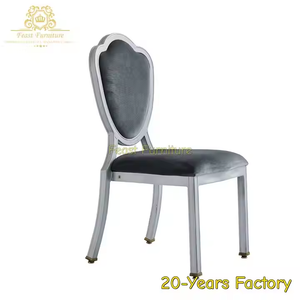 Mobilier moderne en métal pour conférence, salon, église, banquet de mariage, chaise d'hôtel - Product Image 3