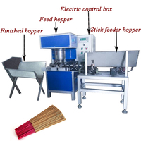 Machine à fabriquer des bâtonnets d'encens en bois Lerford, neuve, 220V 300W, multifonctionnelle, garantie 1 an, boîte en contreplaqué pour la vente en gros