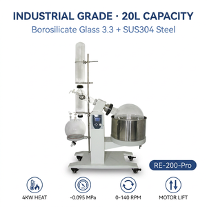 Rotavapor de Laboratorio, Evaporador Rotatorio al Vacío con <span class=keywords><strong>Extractor</strong></span> Soxhlet - Product Image 3