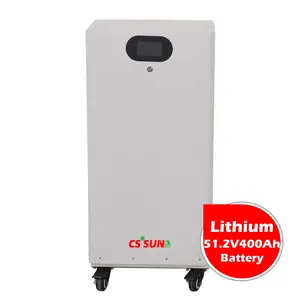 Литиевая аккумуляторная батарея CSSUN 48V400AH LifePO4, резервная настенная батарея для солнечных батарей, Callie LPUS48V400