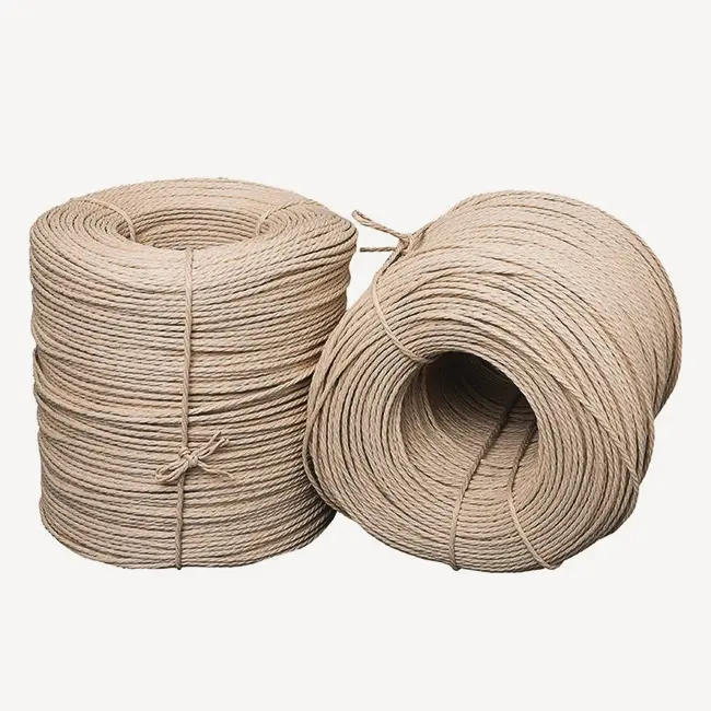 Soft and Smooth Rush Chair Material Raw Natural Danish Paper Cord for Chairs