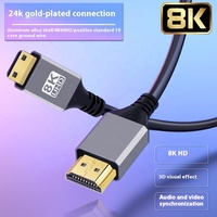 Kabel Data transmisi Video kamera Digital HDTV, kabel Data HDMI 8K UHD HD 2.1 kecepatan tinggi