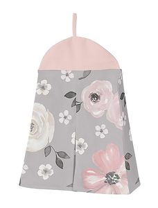 Baby 4 Piece Sweet Watercolor <strong>Floral</strong> Toddler Soft Bedding Set for <strong>Crib</strong> - Product Image 5