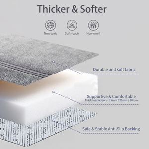 Tapis de jeu pliable en mousse épaisse, tapis rembourré doux pour enfants, tapis de sol multifonctionnel, tapis d'activités pliable - Product Image 6