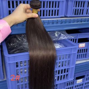 Cabello Indio 100% Natural Sin Procesar, Ondulado, Cabello Humano Indio Natural en Paquetes, Rubio 613, Liso y con Ondas Suaves, Color Rojo - Product Image 3