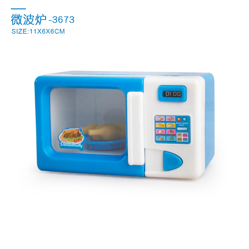 Four à micro-ondes bleu 163g