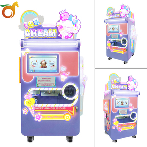 Thỏ Đỏ Tự Động Cho Người sành ăn Mềm Fastserving <span class=keywords><strong>Ice</strong></span> <span class=keywords><strong>Cream</strong></span> Máy Bán Hàng Tự Động Softy Sundae Nhà Sản Xuất Sữa Chua Đông Lạnh Máy Cho Doanh Nghiệp - Product Image 3