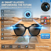 Lunettes Intelligentes M01/M01 Pro avec Caméra 8MP Anti-Tremblement, Enregistrement Vidéo 1200P, Assistant IA, Lecteur de Musique, Suivi d'Activité et Appels Téléphoniques