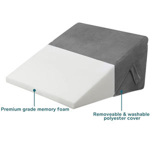 ชุดหมอนทรงสามเหลี่ยม3ชิ้นสำหรับหลังการผ่าตัดหลังการผ่าตัดหมอนโฟมสามเหลี่ยมแบบปรับได้หลังการผ่าตัดขาและเข่า - Product Image 5