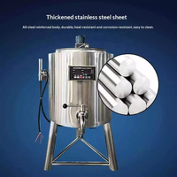 Pasteurisateur industriel automatique 10L 30L 50L 100L pour lait, yaourt, jus de fruits, machine de pasteurisation du lait