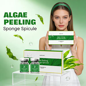 Kit de Traitement Professionnel Bio pour le Renouvellement de la Peau du Visage à Base d'Éponges Exfoliantes aux Algues et de Poudre de Spicules – Ingrédient Cosmétique - Product Image 6