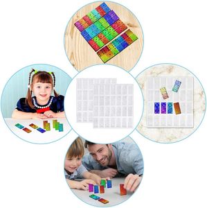 Hot Selling Resin DIY Crafts <b>Silicone</b> Resin Domino Mold - Product Image 5