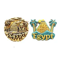 Afrika Ägypten Harz 3D Kühlschrankmagnete Tourismus Souvenir Kühlschrankaufkleber Handwerkskunst Geschenk Dekorationsartikel