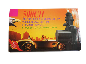 Unité de verrouillage centralisé de voiture 12V avec nouvelle conception, connecteur robuste, serrure de porte de voiture électrique, système de verrouillage centralisé de voiture, <span class=keywords><strong>kit</strong></span> complet - Product Image 6