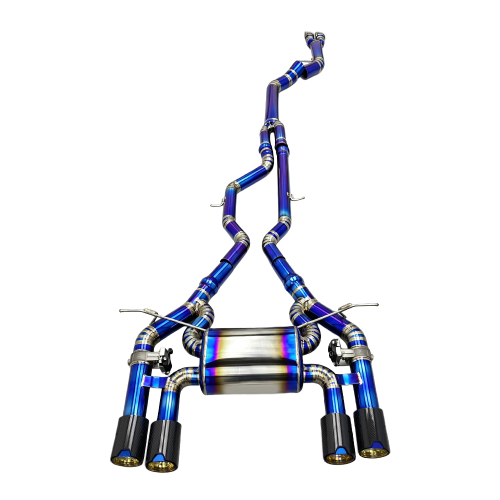 VantaFlow Titanium Valved Exhaust Catback Pipes for BMW M3/M4 F80/F82/F83 3.0T 2014-2019 Performance Exhaust System With MP Carbon Tips