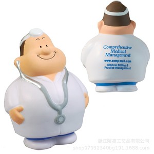 Jouet promotionnel en PVC souple en forme de docteur de dessin animé pour les événements - Product Image 5