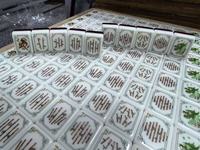 Grand tapis de mahjong moderne de luxe, antidérapant, imperméable, pliable, silencieux, portable, housse de table de jeu pour usage domestique