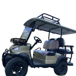 รถกอล์ฟไฟฟ้า4ที่นั่งรถเข็นกอล์ฟแบบปรับแต่งได้ - Product Image 4