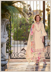 Collection d'été de luxe de Prime India Costumes indiens prêts à l'emploi en gros à Surat Made Heavy Lawn Net Modal Organza Materials - Product Image 6