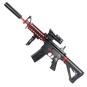 HK-416D GEL elétrico bala de água Ammos 7mm explosão bolas Ammos lançador jogo de luta armas de brinquedo realistas para menino