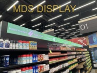 Nouvelles technologies COB P1.25 HD LED : Écran d'affichage pour étagères, publicité en magasin, mur vidéo graphique et affichage numérique avec SDK