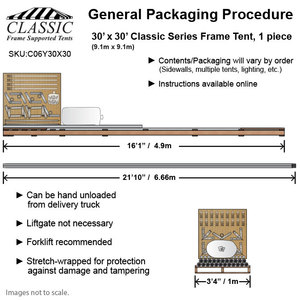 Lều Celina 30X30 <span class=keywords><strong>Canopy</strong></span> Tùy Chỉnh In <span class=keywords><strong>Canopy</strong></span> Garden Party Bán 30 Ft X 30 Ft (9 M X 9 M) - Product Image 5