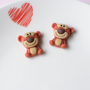 미니 플랫 백 수지 매력 만화 카보 숑 플랫 백 공예 장식품 크림 접착제 장식 phonecasesshoes를위한 DIY 액세서리 - Product Image 4