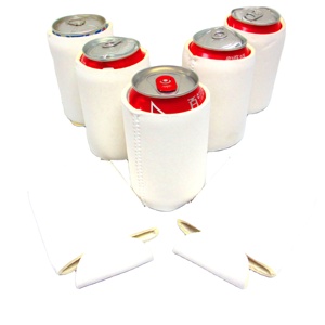 Sublimation Blank White Neoprene 12oz Beer Can Cover Cans Cooler Holder Sleeve Custom Logo Can Koosies - Product Image 2